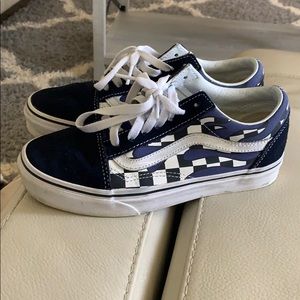 Vans // Blue Navy Checkered